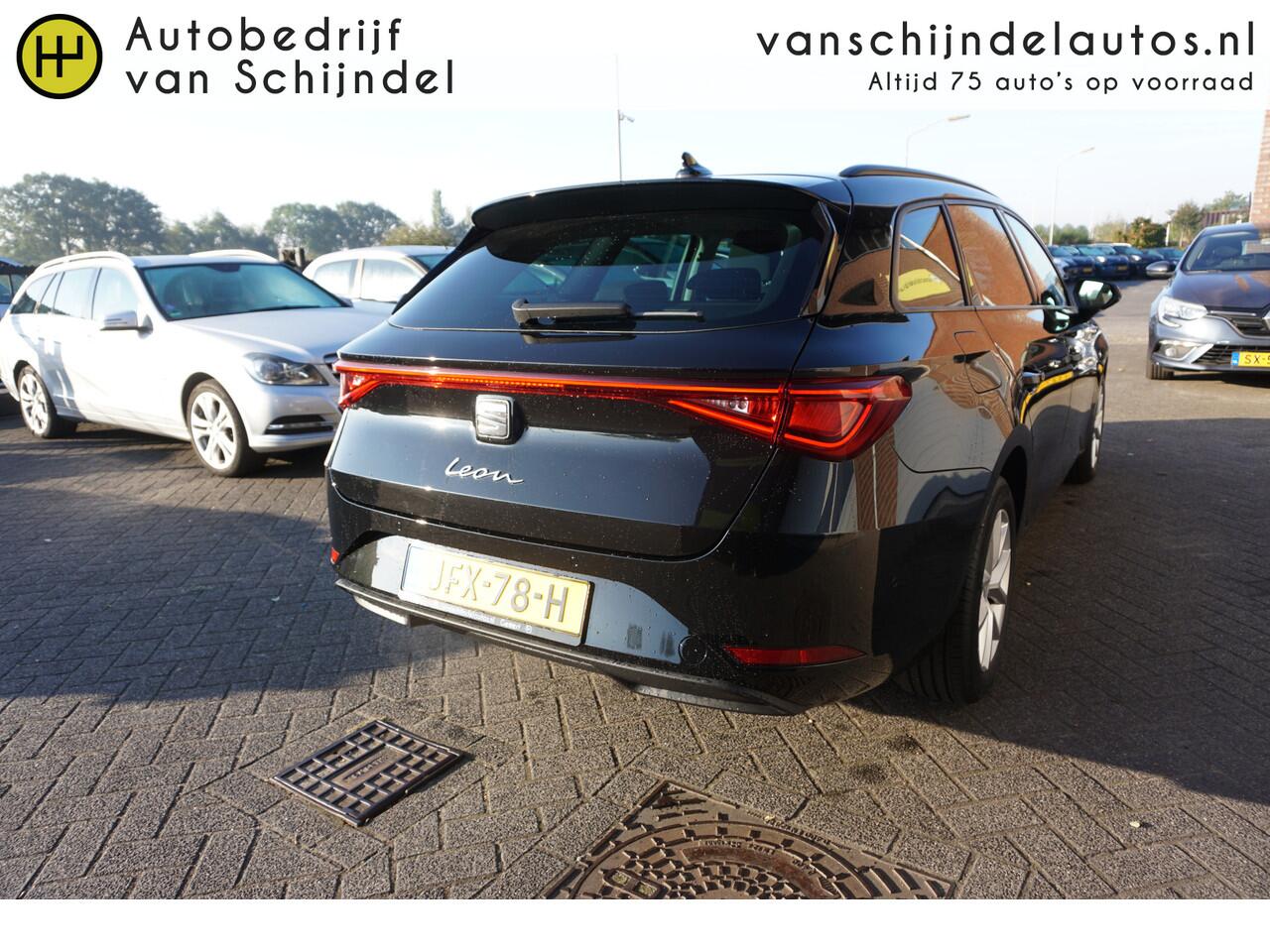 Seat LEON Sportstourer 1.5 TSI STYLE NAVIGATIE ANDROID-APPLECARPLAY DIGITALE COCKPIT LED ECC AIRCO CRUISECONTROL PARKEERSENSOREN V+A BLUETOOTH LMV ENZ...