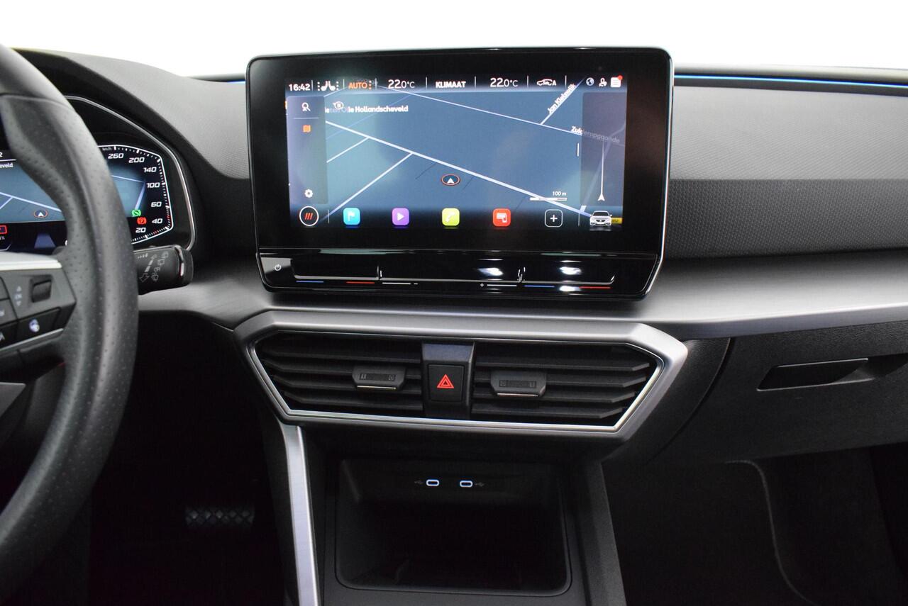 Seat LEON 1.4 TSI 204pk eHybrid PHEV FR Camera Keyless Stoelverwarming Virtual Cockpit Navigatie