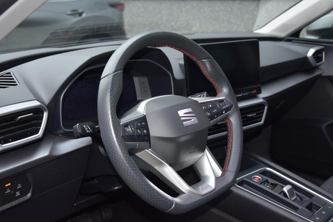 Seat LEON 1.4 TSI eHybrid PHEV FR | SOH 100%| stuurwiel verwarmd | lederen/stof bekleding |