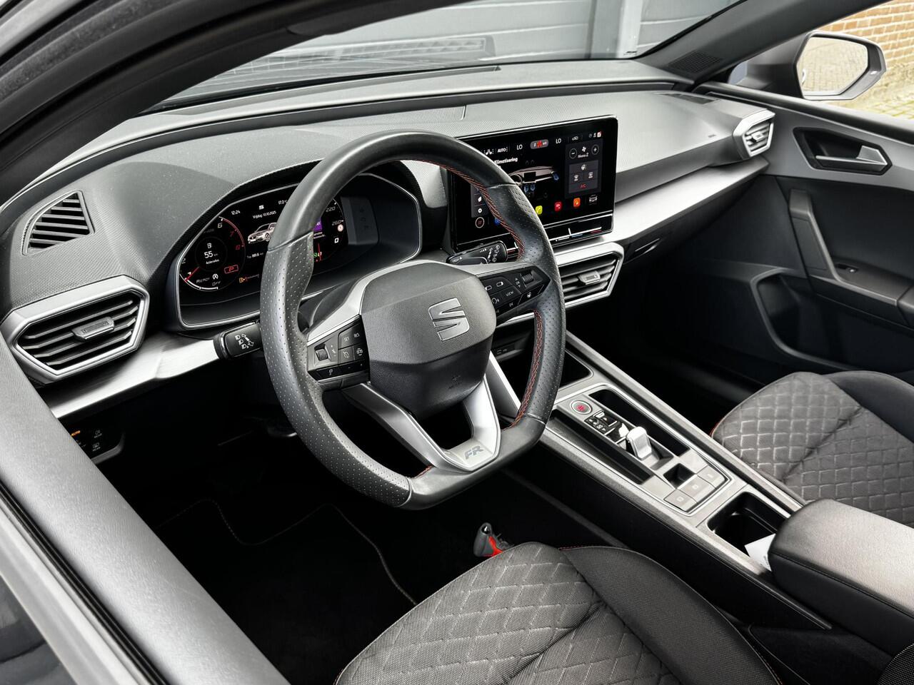 Seat LEON SPORTSTOURER 1.5 eTSI FR BUSINESS INTENSE I AUTOMAAT I ADAPT. CRUISE CONTROL I P-CAMERA