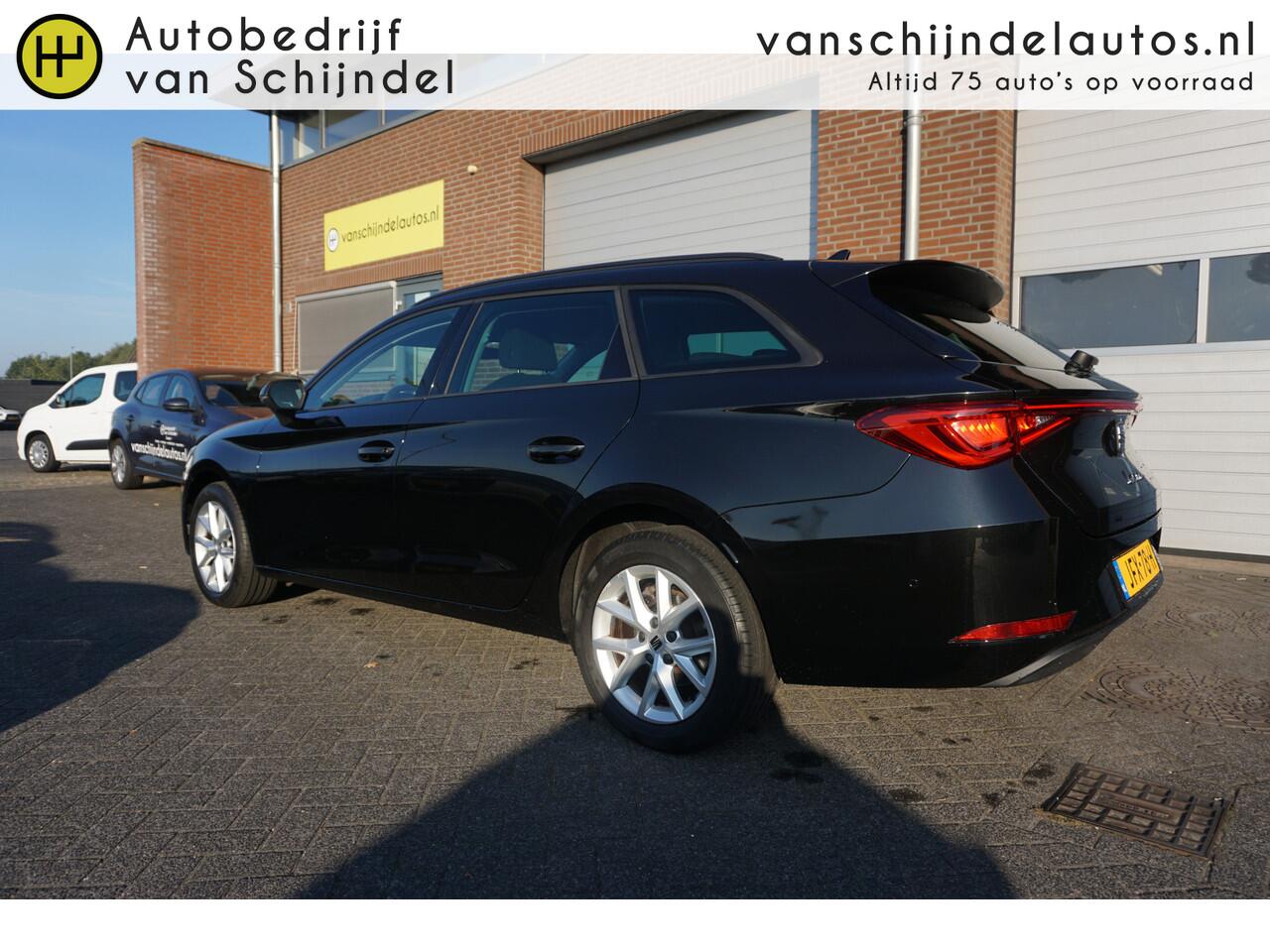 Seat LEON Sportstourer 1.5 TSI STYLE NAVIGATIE ANDROID-APPLECARPLAY DIGITALE COCKPIT LED ECC AIRCO CRUISECONTROL PARKEERSENSOREN V+A BLUETOOTH LMV ENZ...