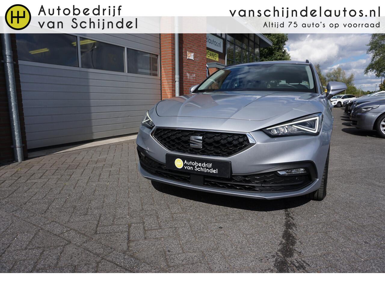 Seat LEON Sportstourer 1.0 E-TSI 111PK AUTOMAAT STYLE CAMERA FULL LED DIGITALE COCKPIT ANDROID/APPLECARPLAY NAVI CLIMA CRUISE PDC V+A LMV ENZ...