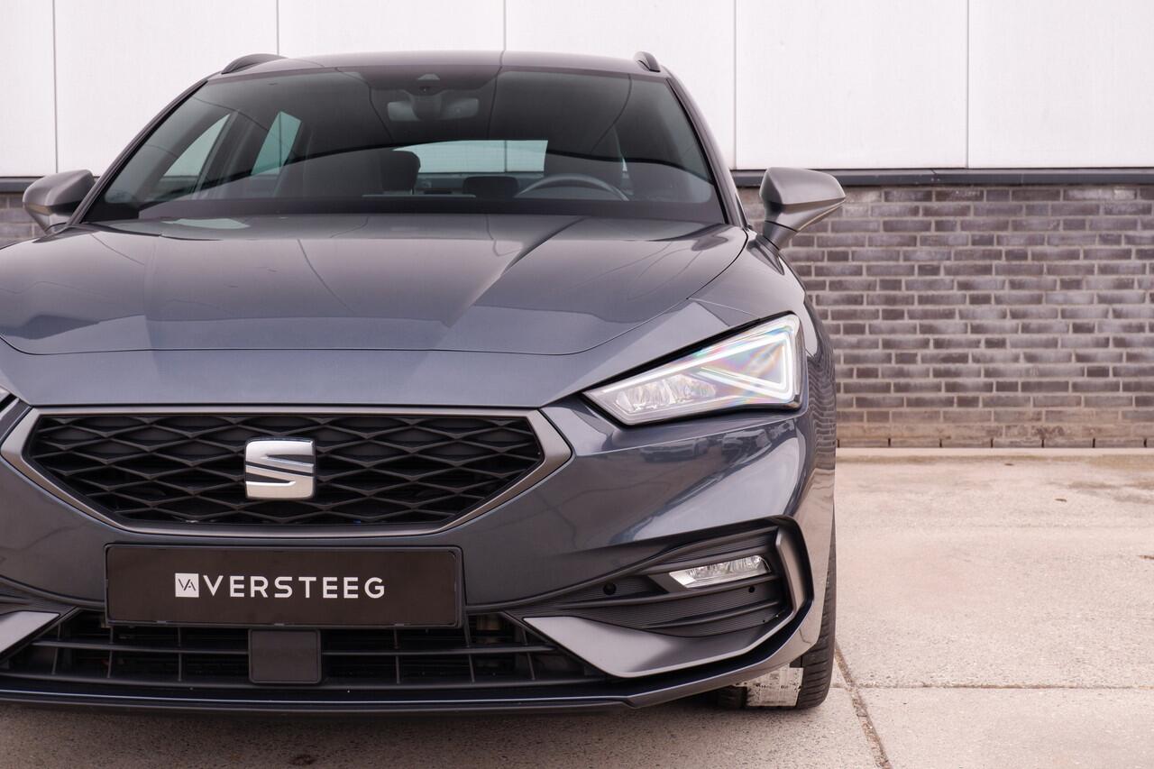 Seat LEON Sportstourer 1.5 eTSI FR | Elek. Trekhaak | LED | Carplay | Camera | Navi | Keyless | Adap. Cruise