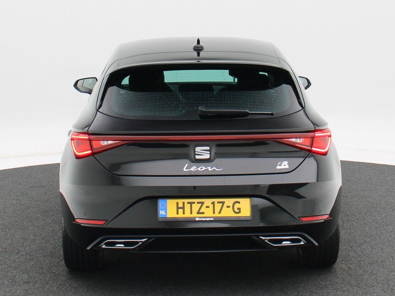 Seat LEON 1.4 TSi 204 Pk Phev eHybrid FR Business Intense | LED | Sensoren | Carplay | Navigatiesysteem | Stoel Verwarming | Climate Control | Privacy Glass | 17 Inch | 63.623 Km!!