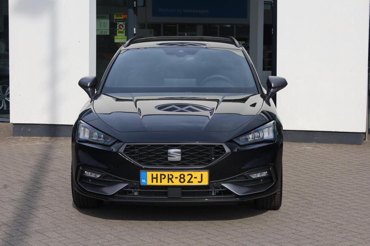Seat LEON Sportstourer 1.5 TSI e-Hybrid FR Business 204PK / 150kW, 18" 'Performance Machined' LMV, LED koplampverlichting, adaptieve cruise control (acc), multifunctioneel lederen stuurwiel, infotainmentsysteem met 12,9 inch touchscreen, keyless start, achteruitrij