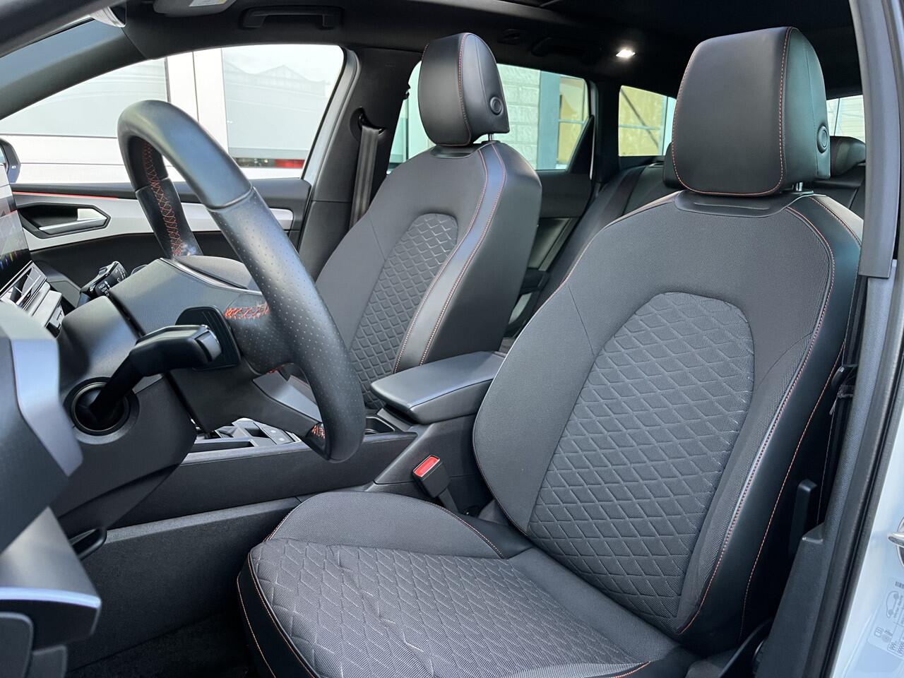 Seat LEON Sportstourer 1.4 TSI eHybrid PHEV FR Business Intense / AUTOMAAT/ PANO/ FULL LINK/ PARK. SENSOREN + CAMERA/ ADAPT. CRUISE/ STOEL-STUUR VERWARM./ RIJ-MODI