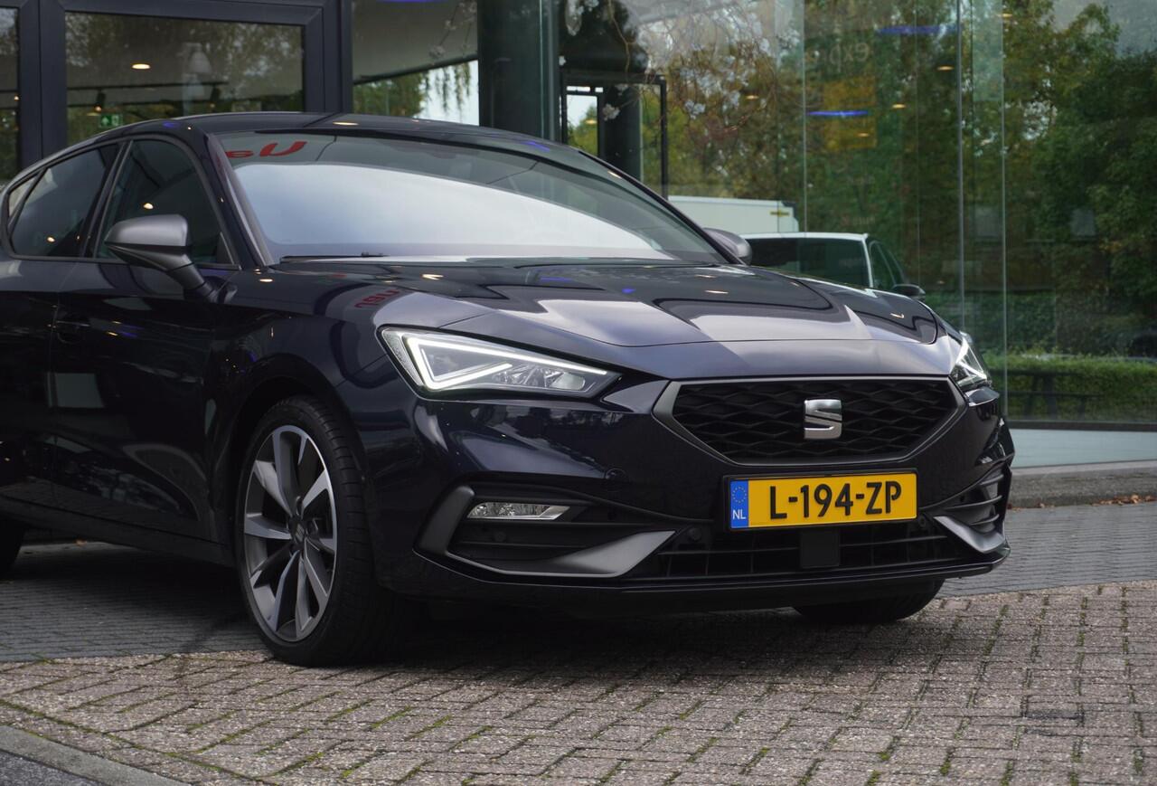 Seat LEON 1.5 TSI FR Business Intense | Stuurverw | Carplay | ACC | Navi | Keyless | 18"