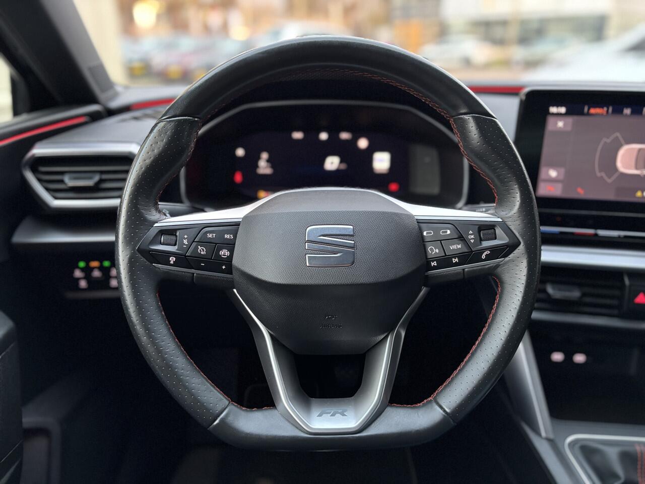 Seat LEON 1.0 TSI FR Launch Edition | Cruise Control Adaptief | Dig Cockpit | Apple carplay / Android auto |