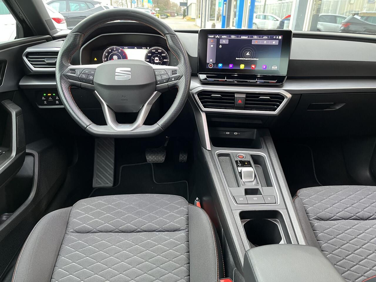 Seat LEON 1.0 TSI FR Business / AUTOMAAT/ GARANTIE TM 07-2027/ FULL LINK/ CRUISE/ STUUR-STOELVERWARM./ NAVI/ CLIMA/