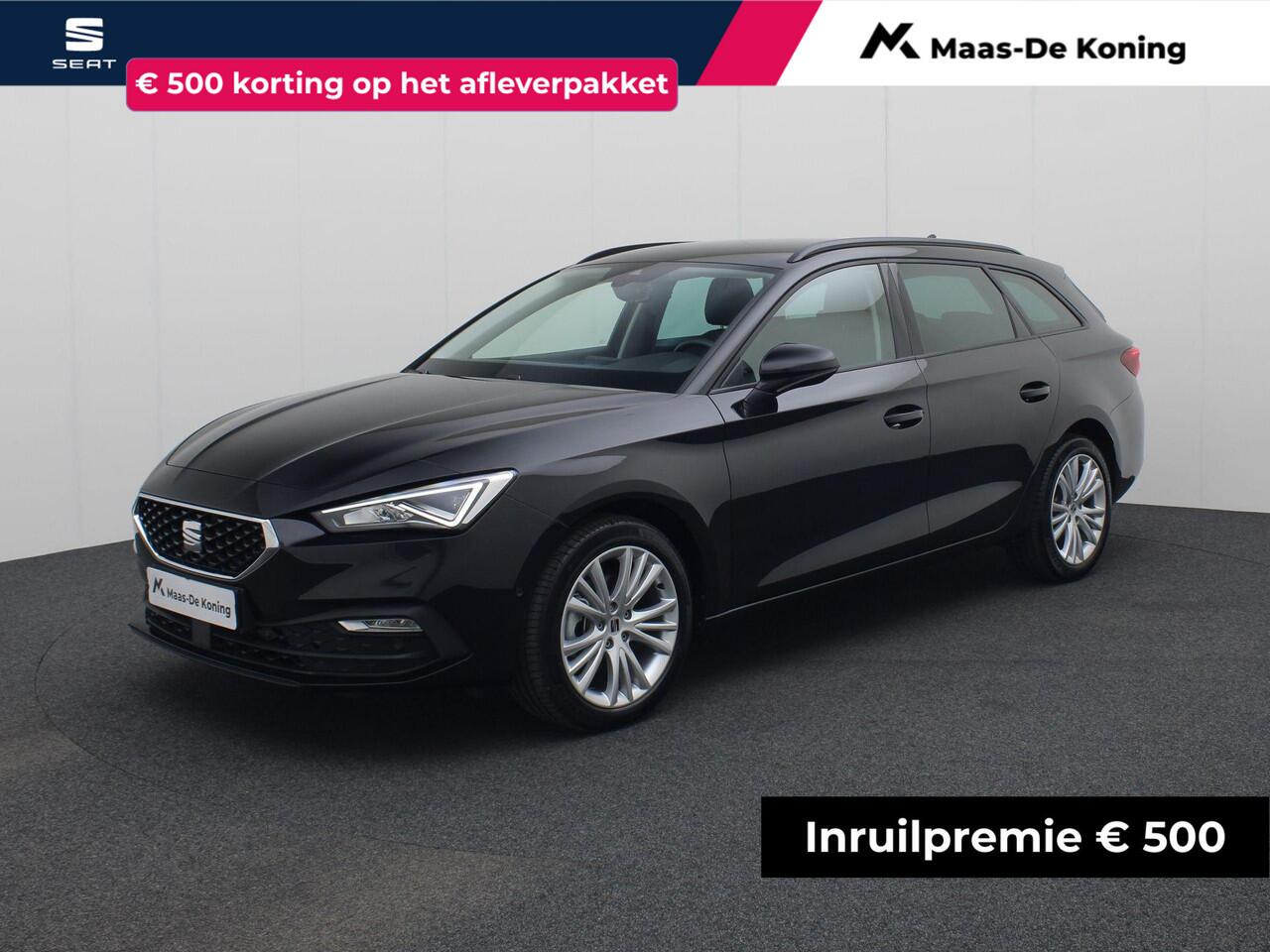 Seat LEON Sportstourer 1.5 eTSI/150PK Style DSG · Camera + Parkeersensoren · Apple/Android · LED · Garantie t/m 30-05-2029 of 100.000km
