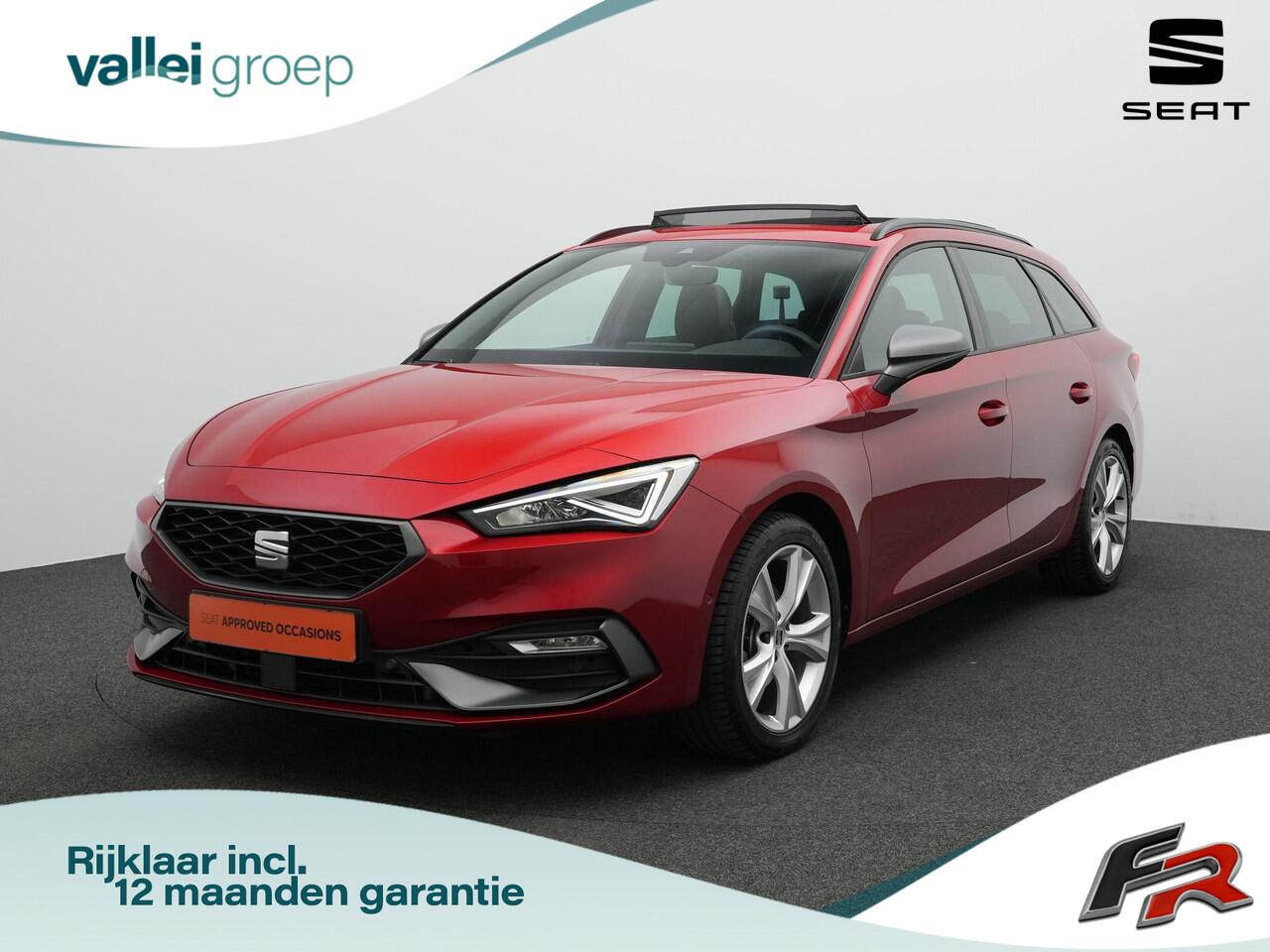 Seat LEON Sportstourer 1.0 eTSI 110 pk DSG FR Business | Panoramadak | Achteruitrijcamera | Navigatie | Adaptive Cruise