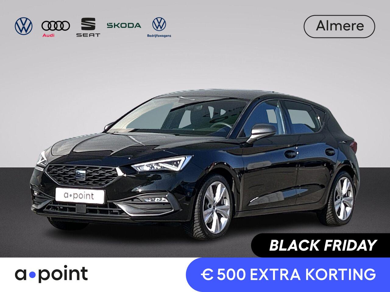 Seat LEON 1.0 TSI FR Business 110 pk | Verlengde garantie | Navigatie | Parkeersensoren achter | Full LED koplampen | Stoelverwarming |