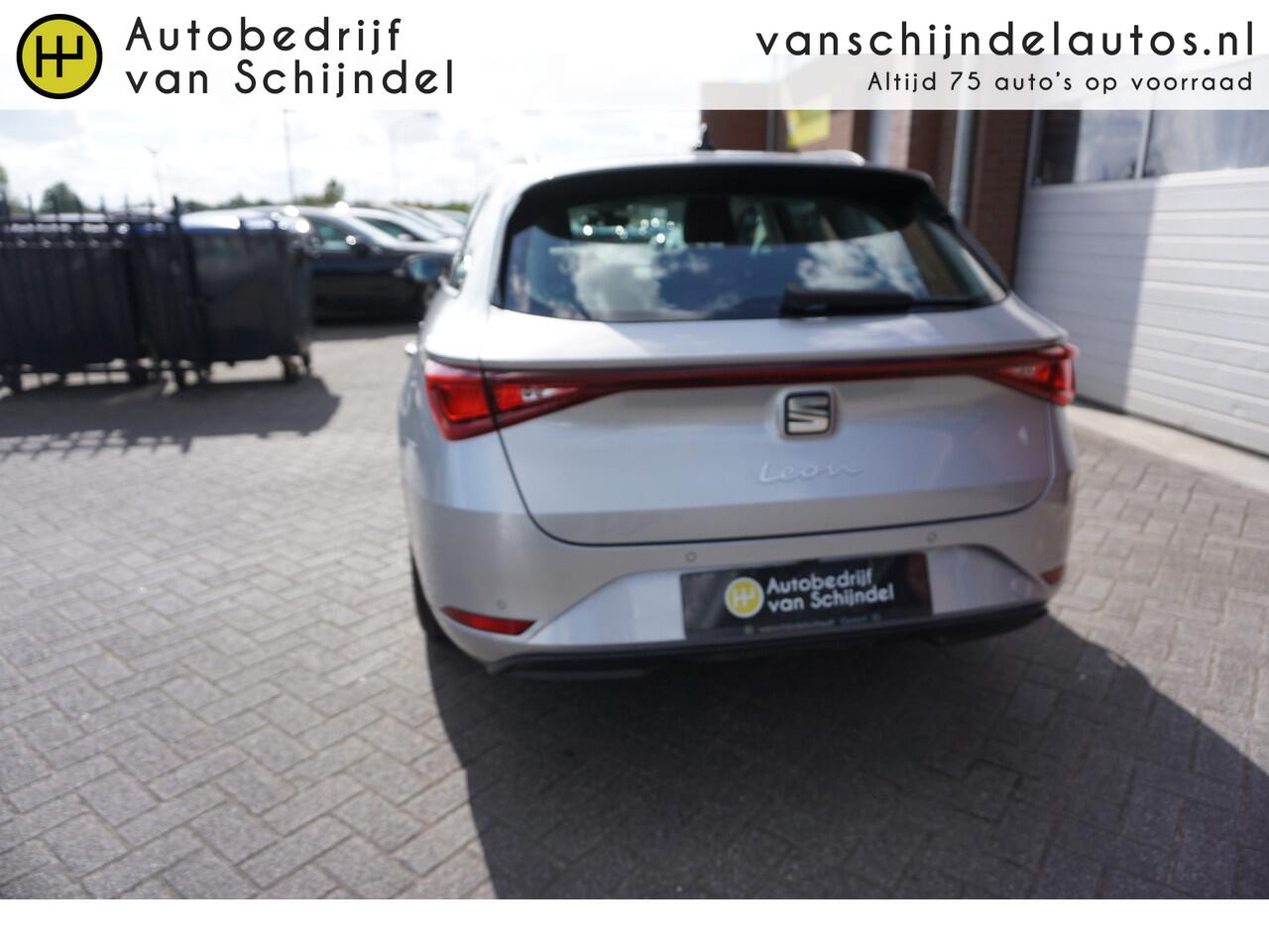 Seat LEON Sportstourer 1.0 E-TSI 111PK AUTOMAAT STYLE CAMERA FULL LED DIGITALE COCKPIT ANDROID/APPLECARPLAY NAVI CLIMA CRUISE PDC V+A LMV ENZ...