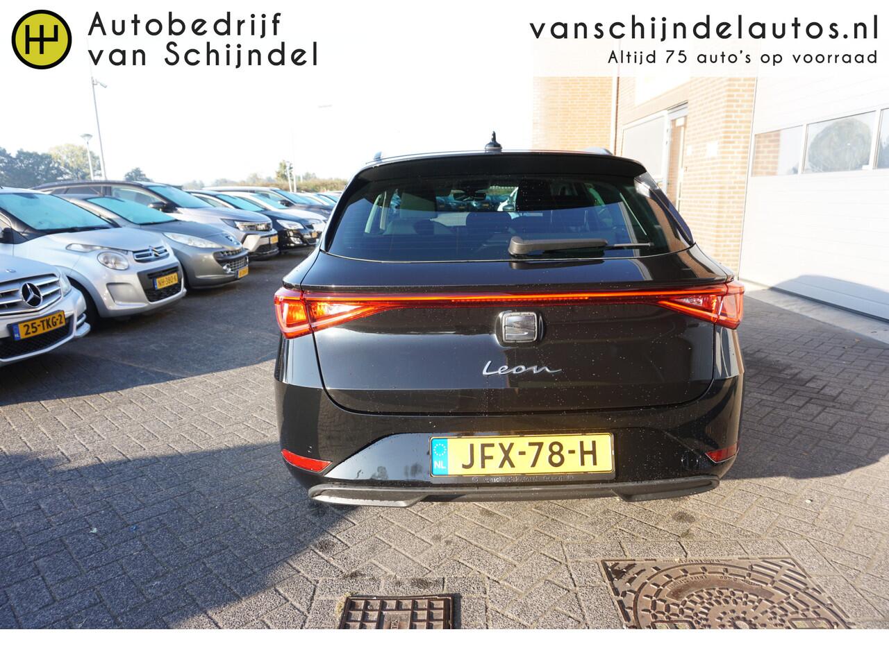 Seat LEON Sportstourer 1.5 TSI STYLE NAVIGATIE ANDROID-APPLECARPLAY DIGITALE COCKPIT LED ECC AIRCO CRUISECONTROL PARKEERSENSOREN V+A BLUETOOTH LMV ENZ...