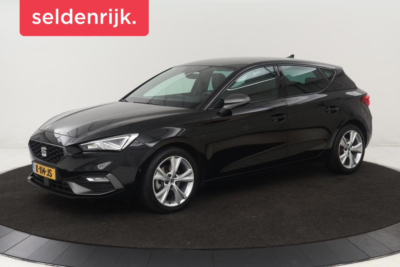 Seat LEON 1.5 eTSI FR Launch Edition | Carplay | Stoel & stuurverwarming | Camera | Adaptive cruise | Navigatie | Keyless | Full LED | Sportstoelen