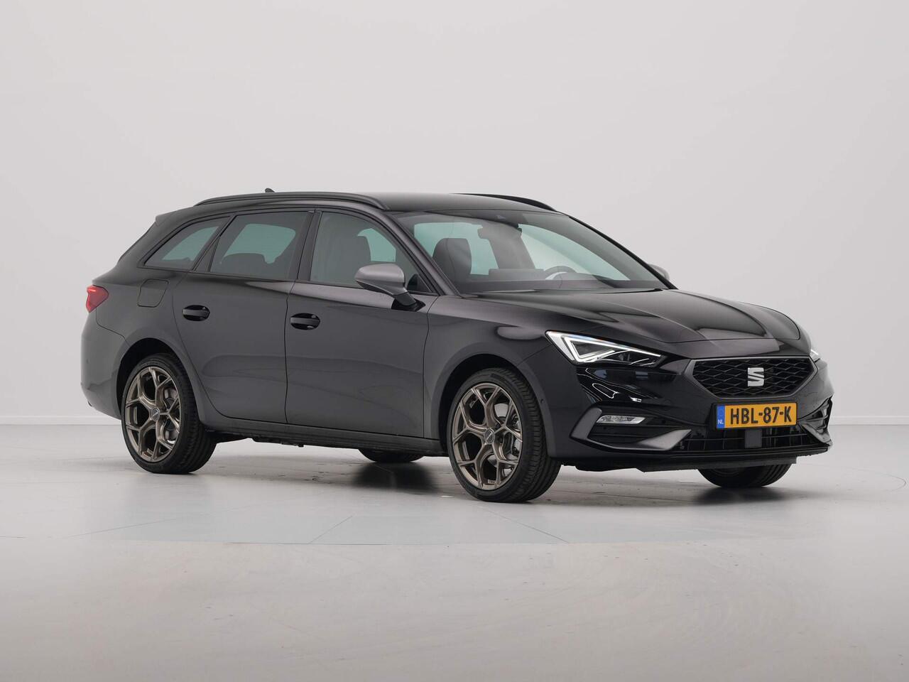 Seat LEON Sportstourer 1.5 TSI e-Hybrid FR Business PHEV Navigatie Carplay Sideassist Pdc Camera, Travel Assist, Stoel/stuur verwarming *DEMO VOORDEEL*