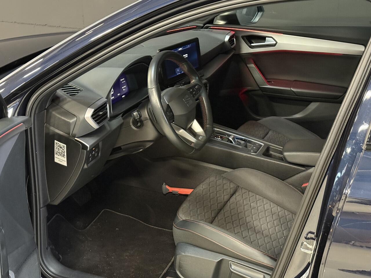 Seat LEON Sportstourer 1.0 eTSI FR Business Intense | Adaptive cruise | Camera | Virtual | Apple Carplay | Clima | 18'' Inch