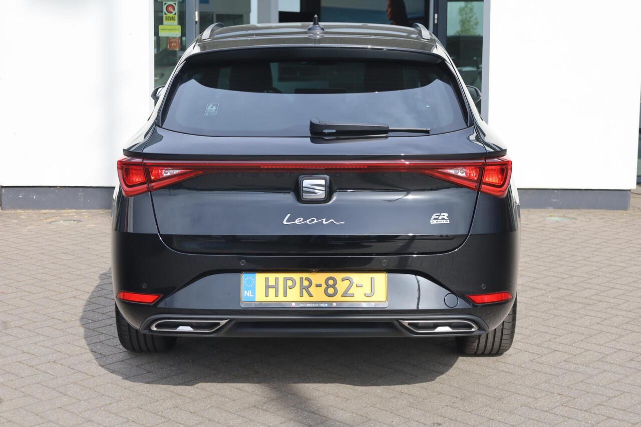 Seat LEON Sportstourer 1.5 TSI e-Hybrid FR Business 204PK / 150kW, 18" 'Performance Machined' LMV, LED koplampverlichting, adaptieve cruise control (acc), multifunctioneel lederen stuurwiel, infotainmentsysteem met 12,9 inch touchscreen, keyless start, achteruitrij