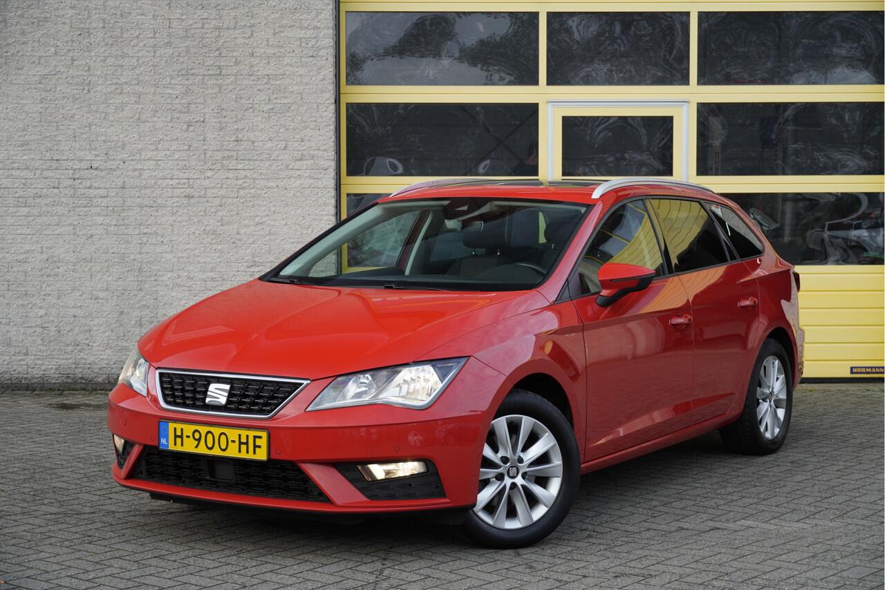 Seat LEON ST 1.5 TSI 150PK! Automaat Style Ultimate Edition BJ2020 Lmv 16" | Led | Pdc | Navi | Beats Audio | Panoramadak | Trekhaak | Achteruitrijcamera | App-Connect | Climate control | Cruise control | Extra getint glas