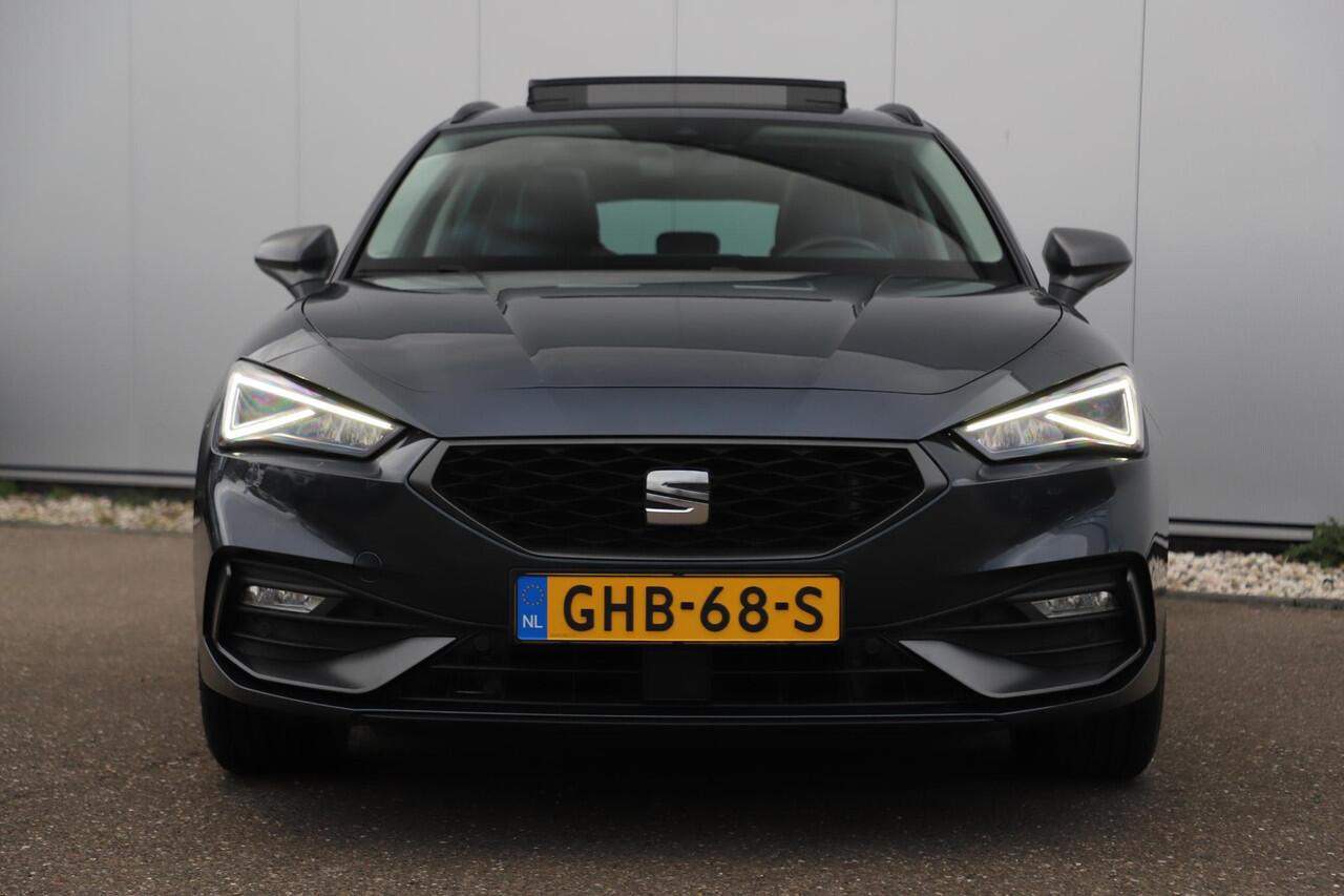 Seat LEON Sportstourer 1.4 TSI eHybrid PHEV FR Business Intense 204PK Automaat Panoramadak Carplay Android Navigatie Achteruitrijcamera Climate Adaptive Cruise Lane Assist