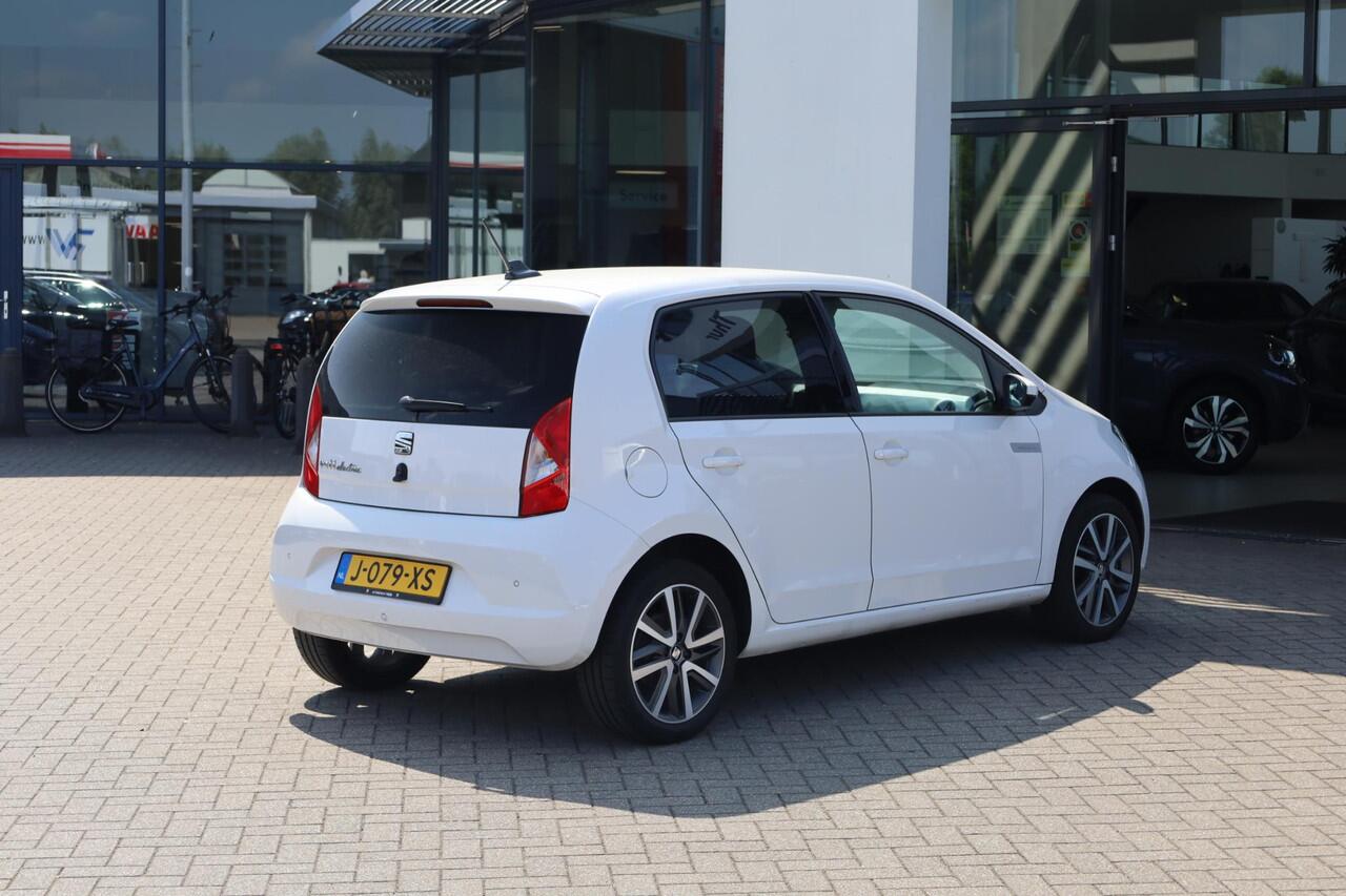 Seat MII Electric electric Plus 83PK / 61kW, NL auto 1e eigenaar dealeronderhouden, SOH 85,7% verwarmbare voorstoelen, climatronic, privacy glas, lederen stuurwiel, cruise control, parkeersensoren achter
