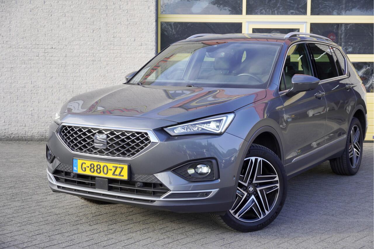 Seat Tarraco 1.5 TSI 150PK! Xcellence Limited Edition BJ2020 Lmv 19" | Pdc | Navi | Achteruitrijcamera | Elek. trekhaak | Elek. achterklep | App-Connect | Beats Audio | Virtual cockpit | Dashboard verlichting | Climate control | Cruise control | Zwarte hemel