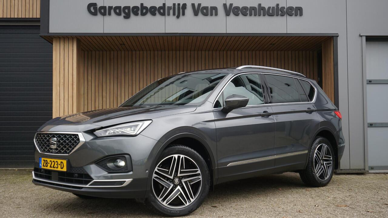 Seat Tarraco 1.5 TSI 150pk Xcellence Pano.Dak Leder 360-View Virtual Cockpit Standkachel 19inch LM Keyless *NL auto* 58888km!