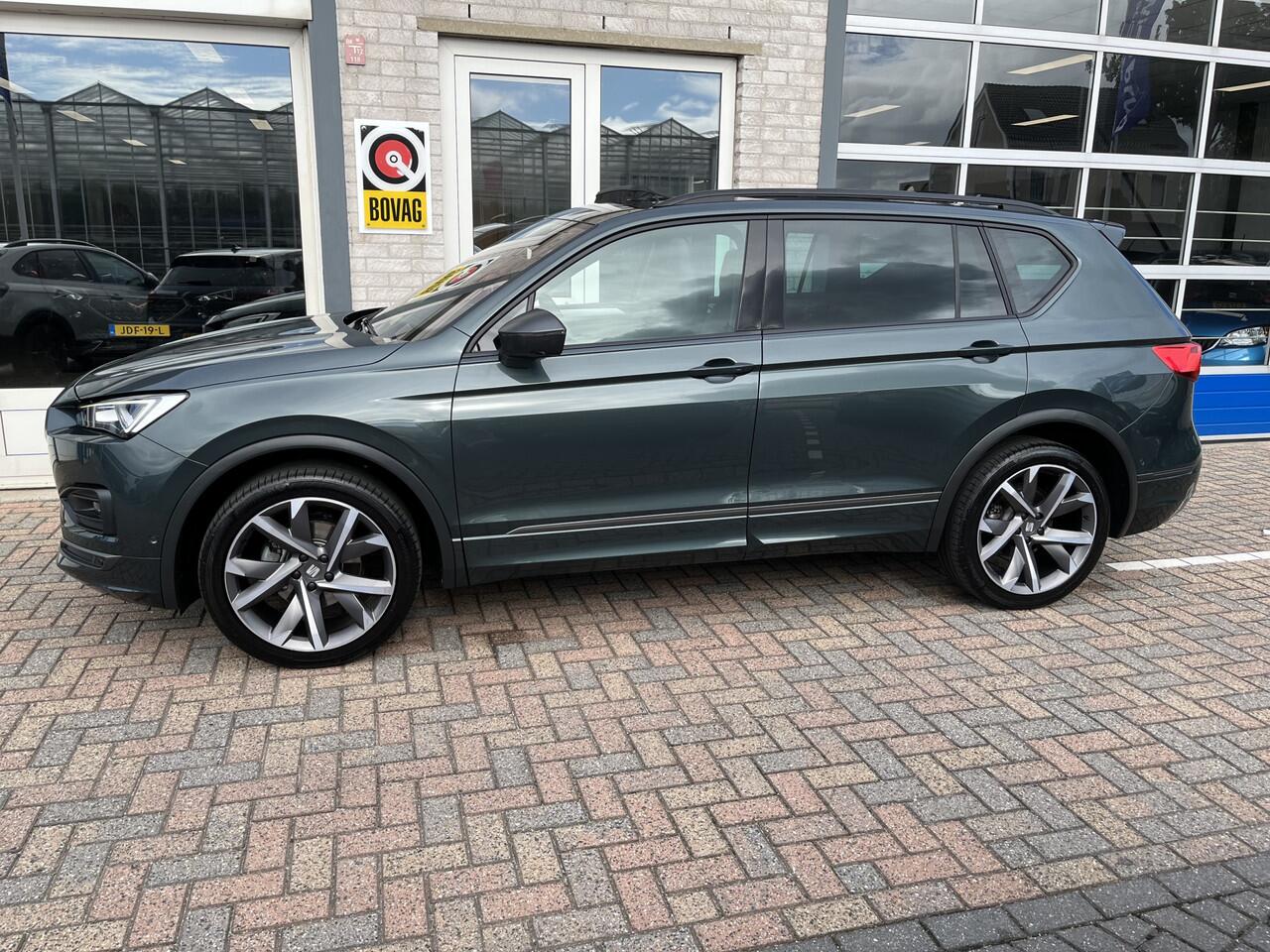Seat Tarraco 1.5 TSI FR Business Intense / AUTOMAAT/ BEATS/ PANO/ TREKHAAK/ 360 CAMERA/ PARK. SENSOREN/ MEMORY SEATS/ STOEL EN STUURVERWARM./ VIRTUAL COCKPIT/ NAVI/ CLIMA/ 20" LMV