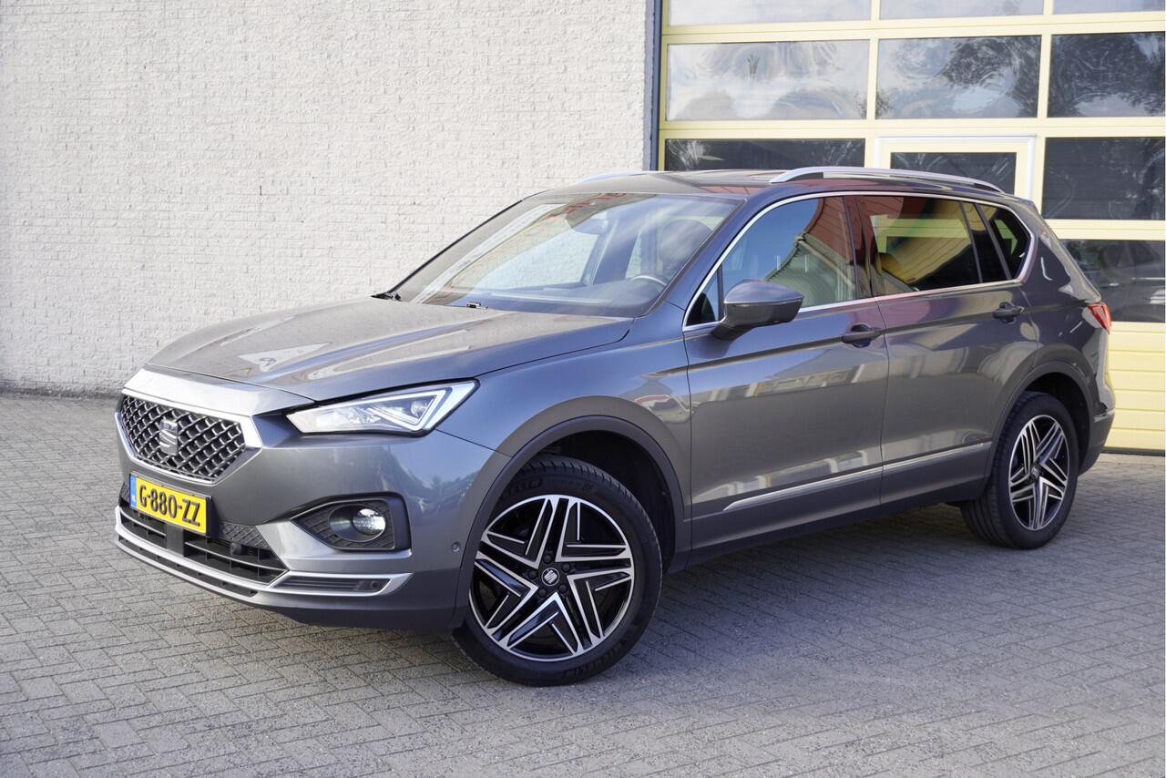 Seat Tarraco 1.5 TSI 150PK! Xcellence Limited Edition BJ2020 Lmv 19" | Pdc | Navi | Achteruitrijcamera | Elek. trekhaak | Elek. achterklep | App-Connect | Beats Audio | Virtual cockpit | Dashboard verlichting | Climate control | Cruise control | Zwarte hemel