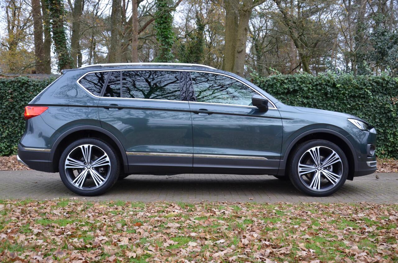 Seat Tarraco 1.5 TSI Xcellence 7 Persoons Automaat/Navi/Pdc/Ecc/Achteruitrijcamera/Virtueel dashboard/Privacy-Glass/Cr-Controle/20-Inch Lmv/Stoel en achterbankverwarming/Leder