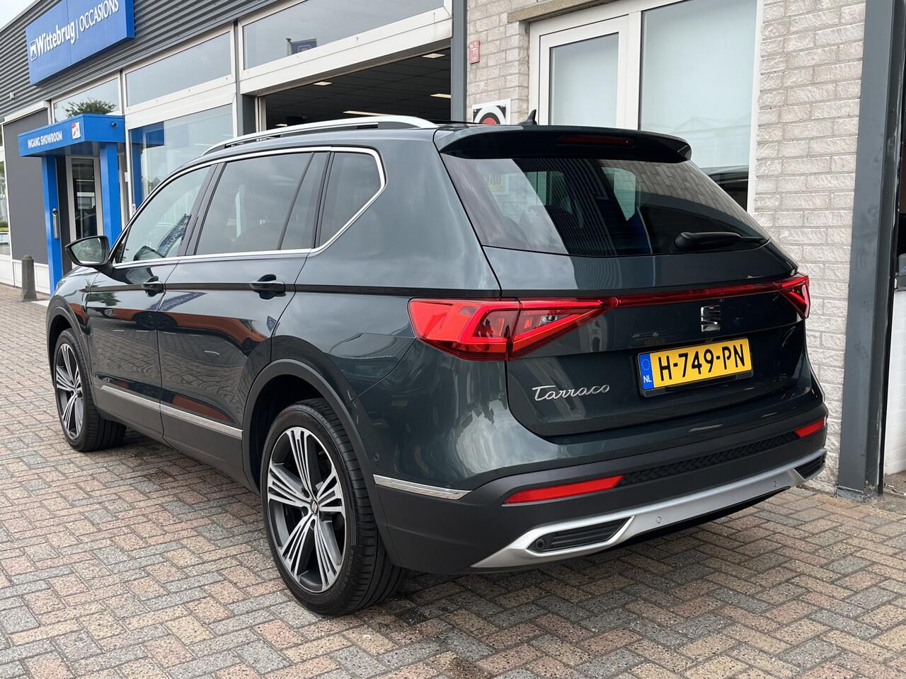 Seat Tarraco 1.5 TSI Xcellence / AUTOMAAT/ TREKHAAK/ PANO/ BEATS AUDIO/ LEDER/ ELEKTR. STOEL/ CAMERA/ PARK. SENSOREN/ LED/ 20" LMV/ ADAPT CRUISE/ DIGITAL DASH/ NAVI/ RIJ-MODI/ CLIMA/ FULL LINK/ SPRAAKBEDIENING