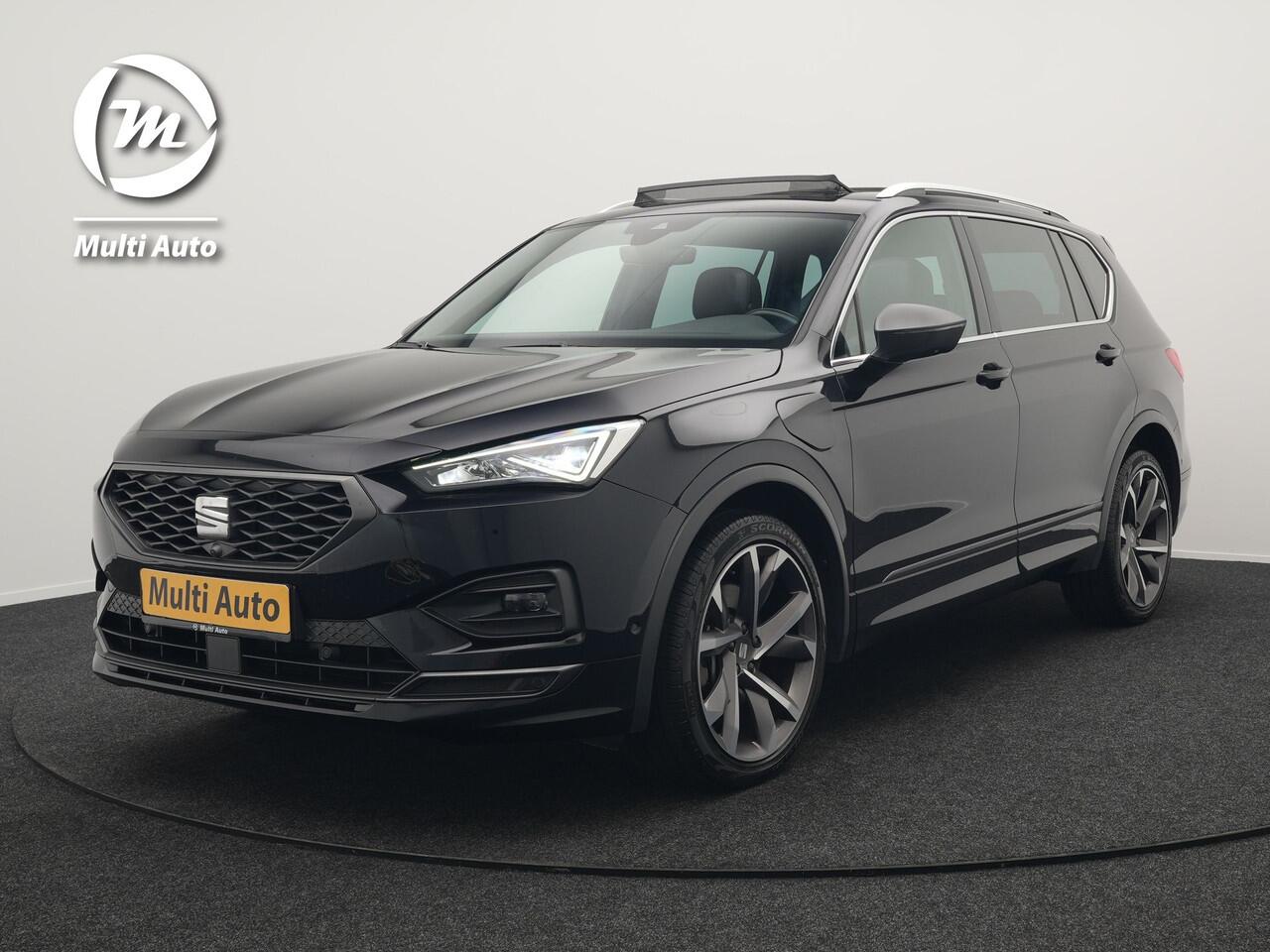 Seat Tarraco 1.4 TSI e-Hybrid FR Plug In Hybrid 245pk Dealer O.H PHEV | Panodak | Adaptive Cruise | 360 Camera | Lederen Sportstoelen Memory & Verwarmd | Apple Carplay | Keyless | Stuur & Achterbank Verwarmd | Blis | Navigatie | Virtual | DAB |