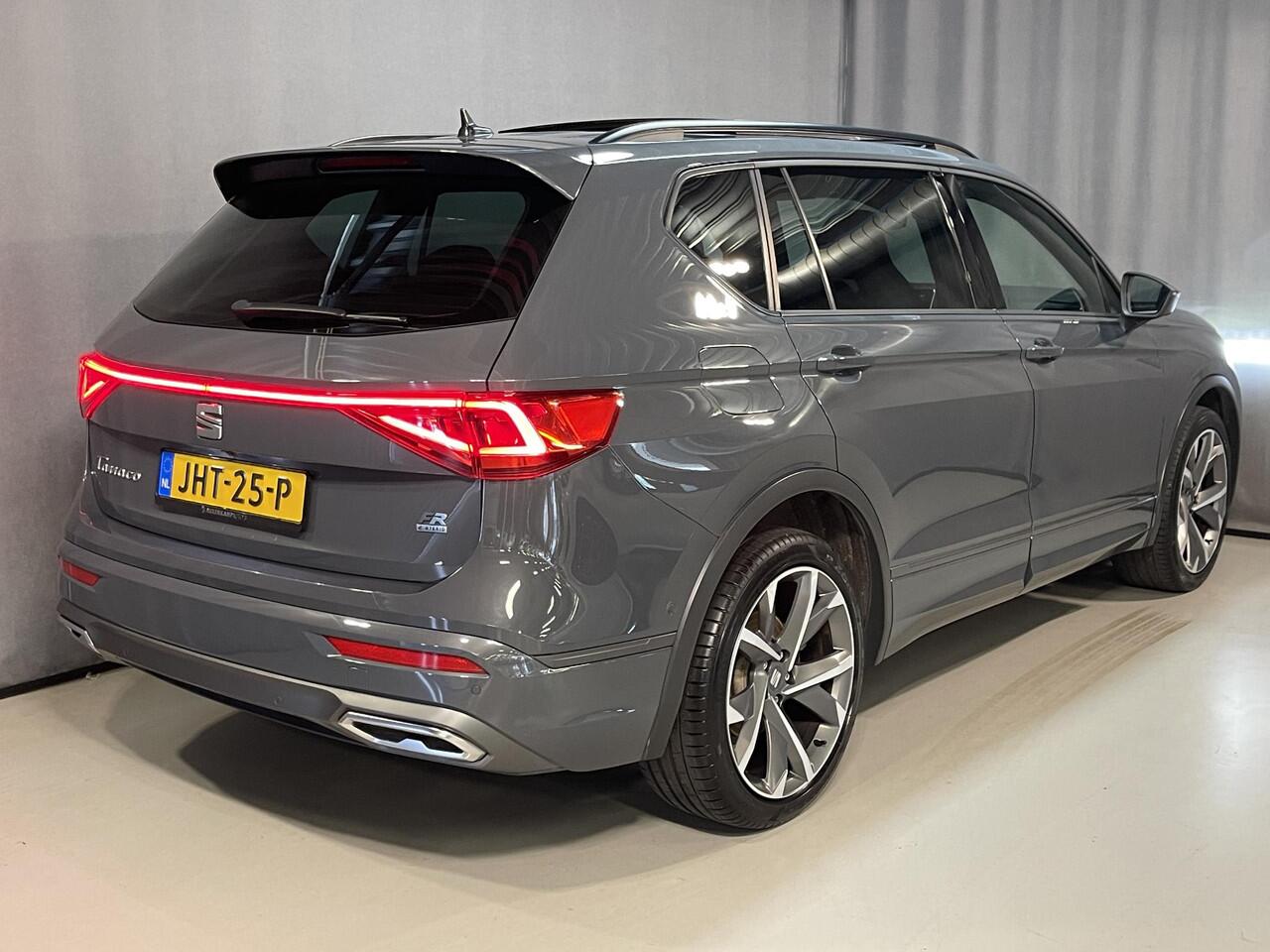 Seat Tarraco 1.4 TSI e-Hybrid PHEV FR Business Intense 20"/Panoramadak/Elektrische klep/Virtual Cockpit/360 Camera/Stuur + stoelverwarming v+a/LED/Apple Carplay & Android Auto