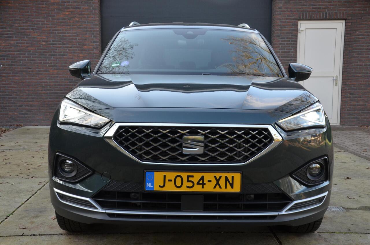 Seat Tarraco 1.5 TSI Xcellence 7 Persoons Automaat/Navi/Pdc/Ecc/Achteruitrijcamera/Stoelverwarming/trekhaak elektrisch uitklapbaar/Virtueel dashboard/Privacy-Glass/Cr-Controle/19-Inc Lmv