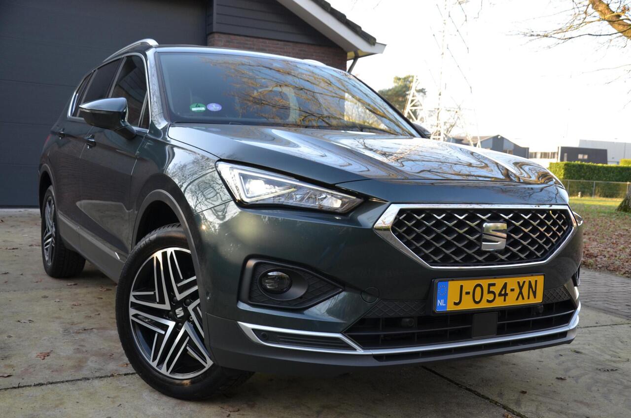 Seat Tarraco 1.5 TSI Xcellence 7 Persoons Automaat/Navi/Pdc/Ecc/Achteruitrijcamera/Stoelverwarming/trekhaak elektrisch uitklapbaar/Virtueel dashboard/Privacy-Glass/Cr-Controle/19-Inc Lmv