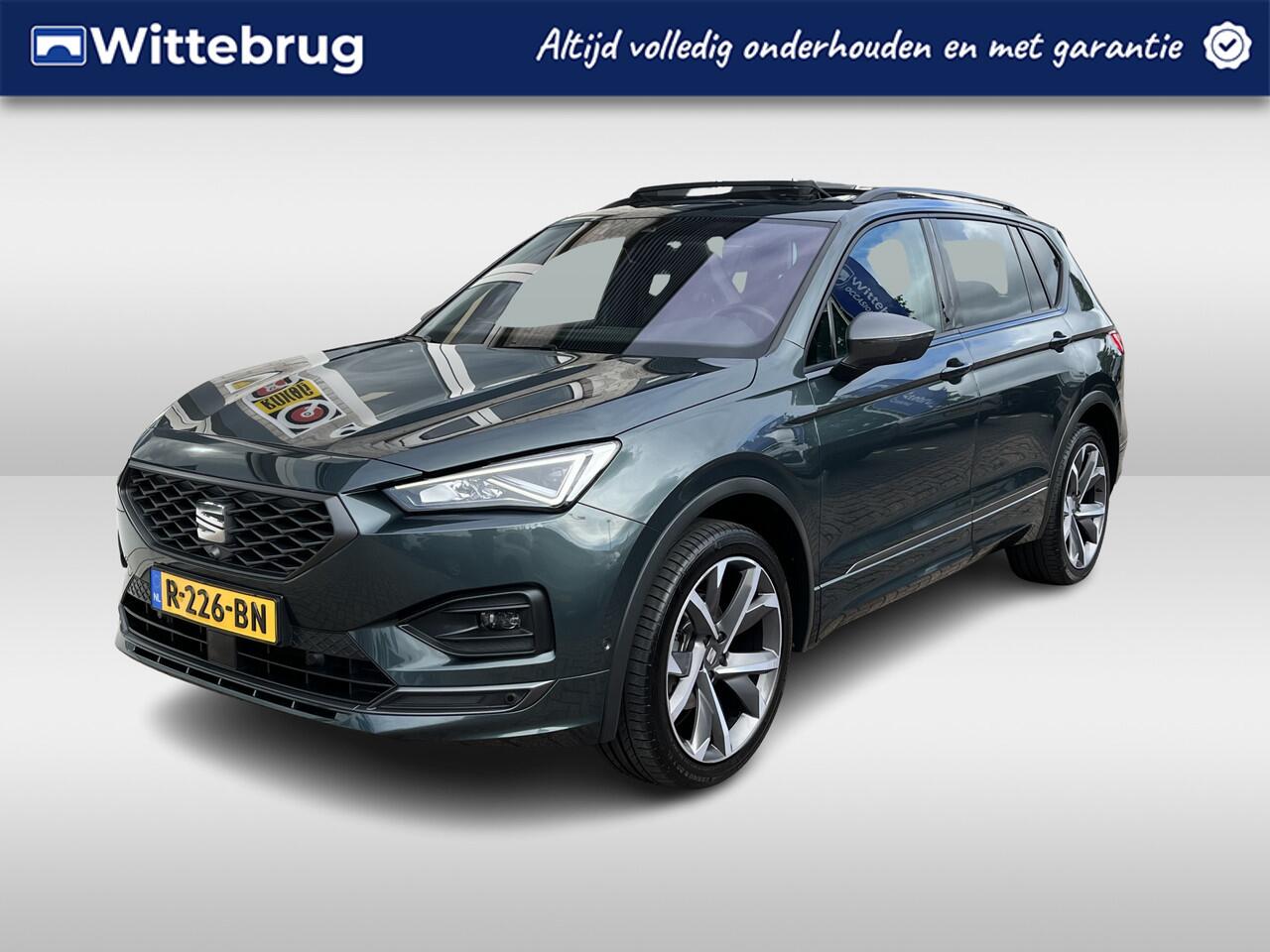 Seat Tarraco 1.5 TSI FR Business Intense / AUTOMAAT/ BEATS/ PANO/ TREKHAAK/ 360 CAMERA/ PARK. SENSOREN/ MEMORY SEATS/ STOEL EN STUURVERWARM./ VIRTUAL COCKPIT/ NAVI/ CLIMA/ 20" LMV
