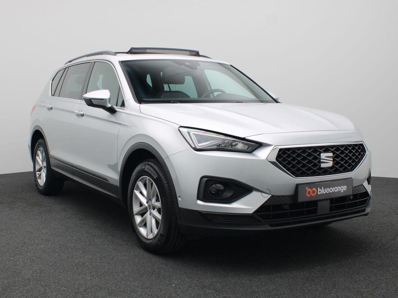 Seat Tarraco 1.5 TSI Style 7p. 150PK DSG Pano-Schuifdak, Adaptieve Cruise Controle, Beats Audio, Keyless, Side Assist, Achteruitrijcamera, Navi, Trekhaak, 17" LM Velgen