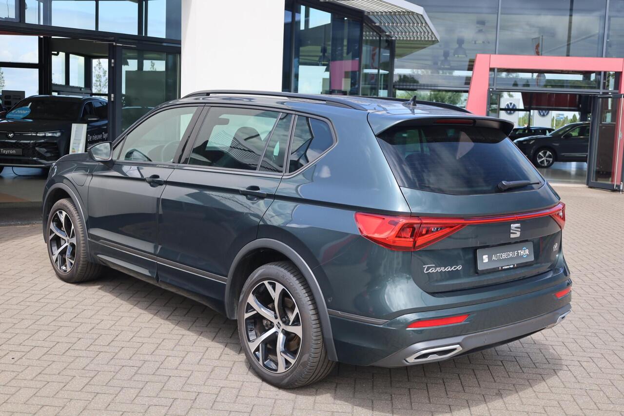 Seat Tarraco 1.4 TSI e-Hybrid PHEV FR Business 150PK / 110kW DSG, Trekhaak elektrisch uitklapbaar, Achteruitrijcamera (rear view), elektrische achterklep, keyless entry, verwarmbare voor- en achterstoelen, verwarmbaar multifunctioneel lederen stuurwiel, adaptieve crui