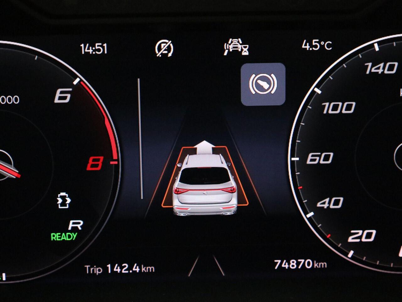 Seat Tarraco 1.4TSIe-Hybrid 180kW/245PK PHEV FR DSG · Panoramadak · 360°Camera + Parkeersensoren · Apple/Android