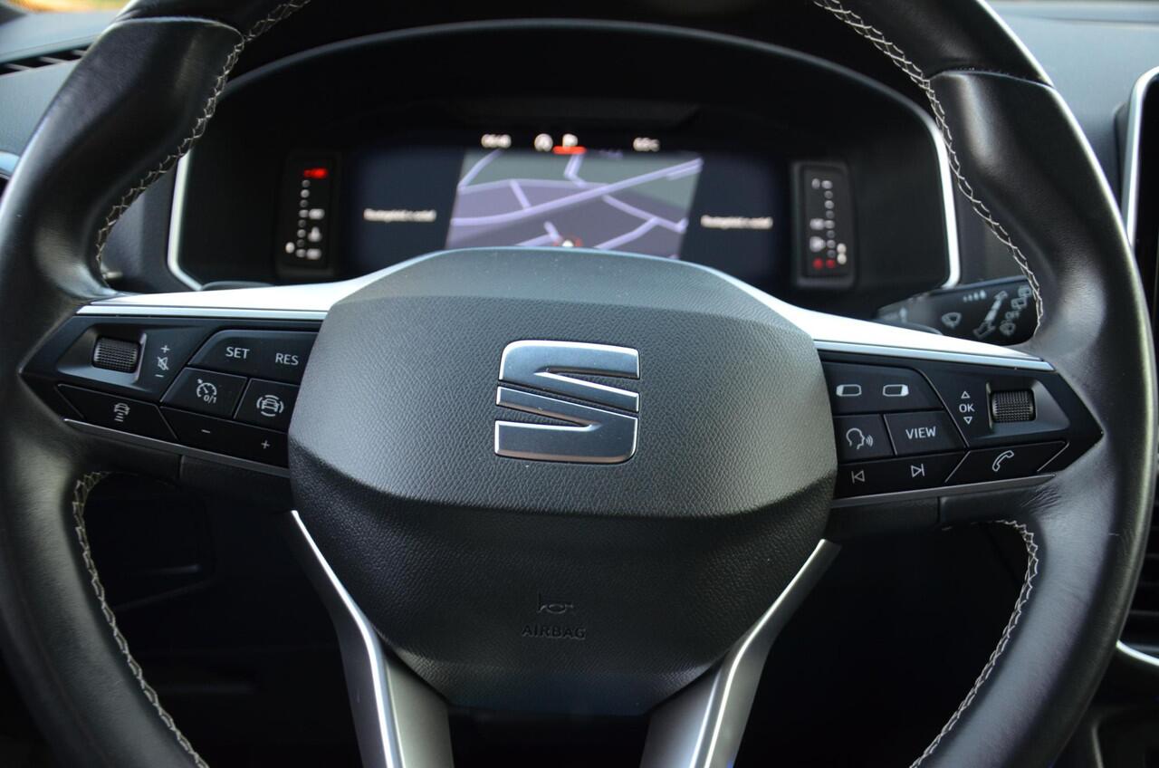 Seat Tarraco 1.5 TSI Xcellence 7 Persoons Automaat/Navi/Pdc/Ecc/Achteruitrijcamera/Stoelverwarming/trekhaak elektrisch uitklapbaar/Virtueel dashboard/Privacy-Glass/Cr-Controle/19-Inc Lmv