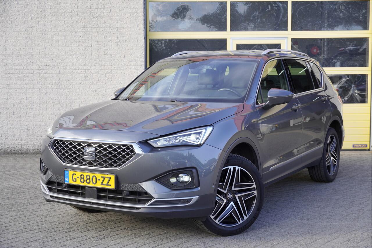 Seat Tarraco 1.5 TSI 150PK! Xcellence Limited Edition BJ2020 Lmv 19" | Pdc | Navi | Achteruitrijcamera | Elek. trekhaak | Elek. achterklep | App-Connect | Beats Audio | Virtual cockpit | Dashboard verlichting | Climate control | Cruise control | Zwarte hemel