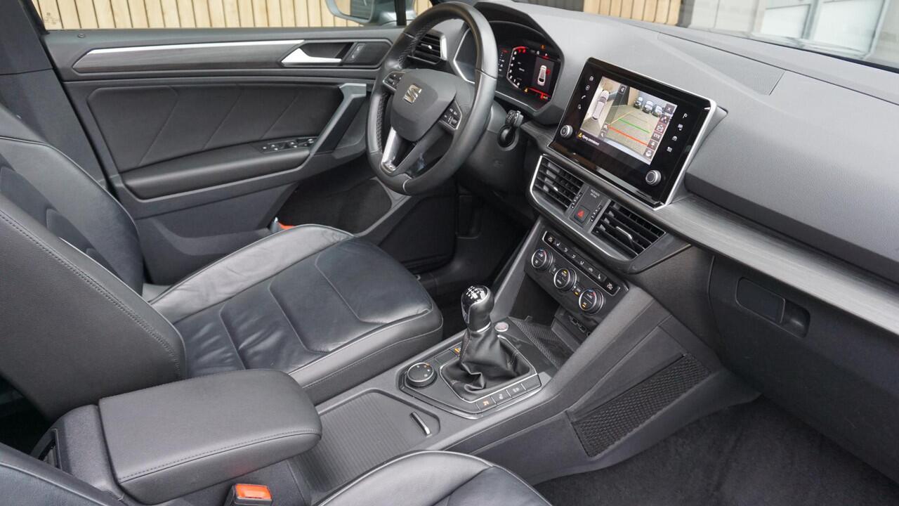 Seat Tarraco 1.5 TSI 150pk Xcellence Pano.Dak Leder 360-View Virtual Cockpit Standkachel 19inch LM Keyless *NL auto* 58888km!