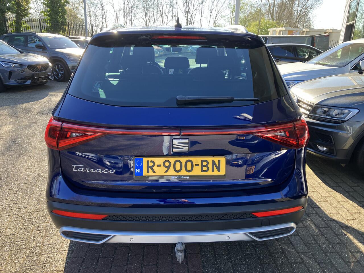 Seat Tarraco 1.5 TSI Excellence Business Intense / Metallic/ Digitale cockpit/ Led/ Keyless Start/ Elec. Achterklep/ Camera/ Zwenkhaak / Clima/ Navi/ 19 lmv