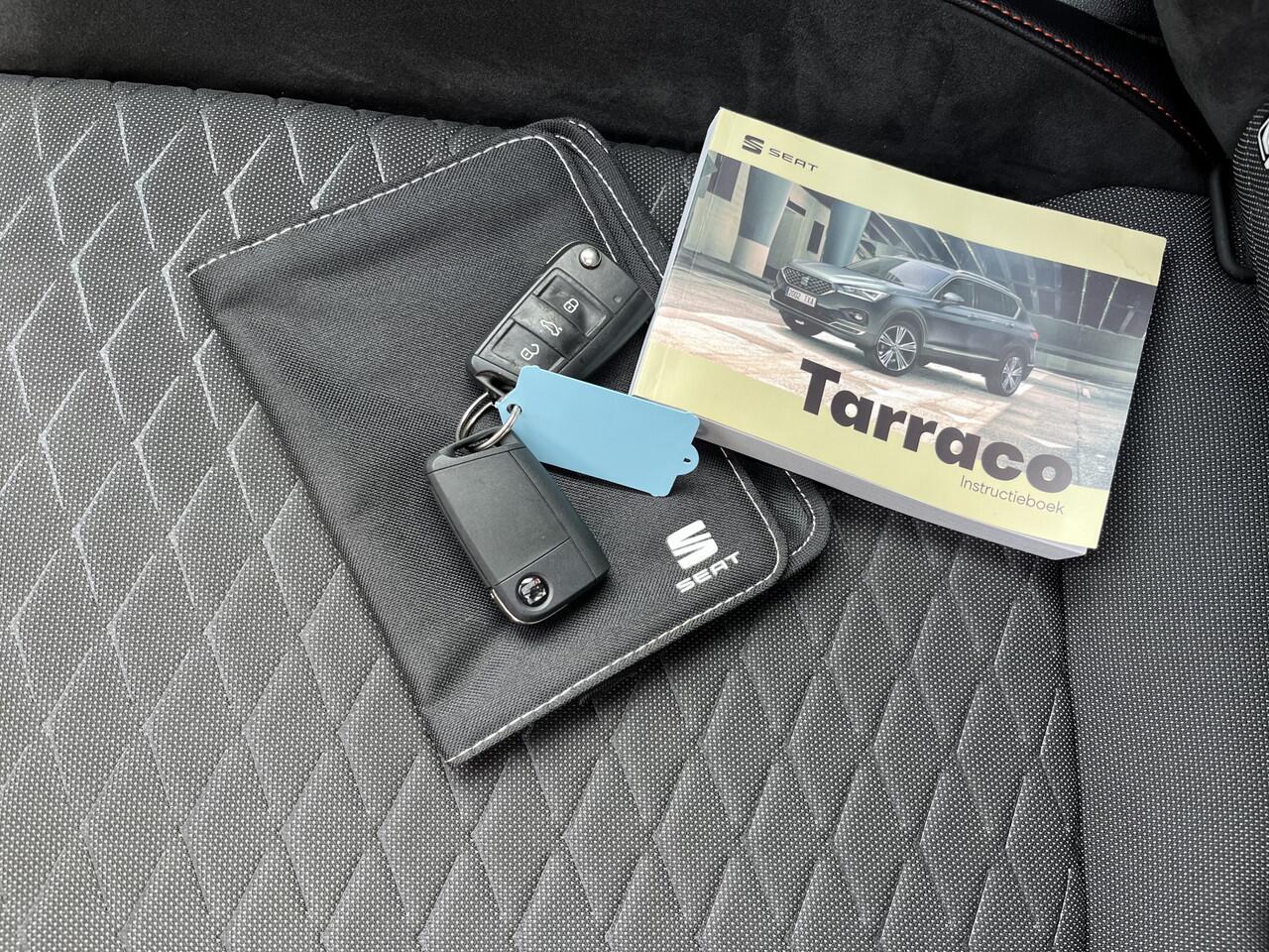 Seat Tarraco 1.5 TSI FR Business Intense / AUTOMAAT/ BEATS/ PANO/ TREKHAAK/ 360 CAMERA/ PARK. SENSOREN/ MEMORY SEATS/ STOEL EN STUURVERWARM./ VIRTUAL COCKPIT/ NAVI/ CLIMA/ 20" LMV