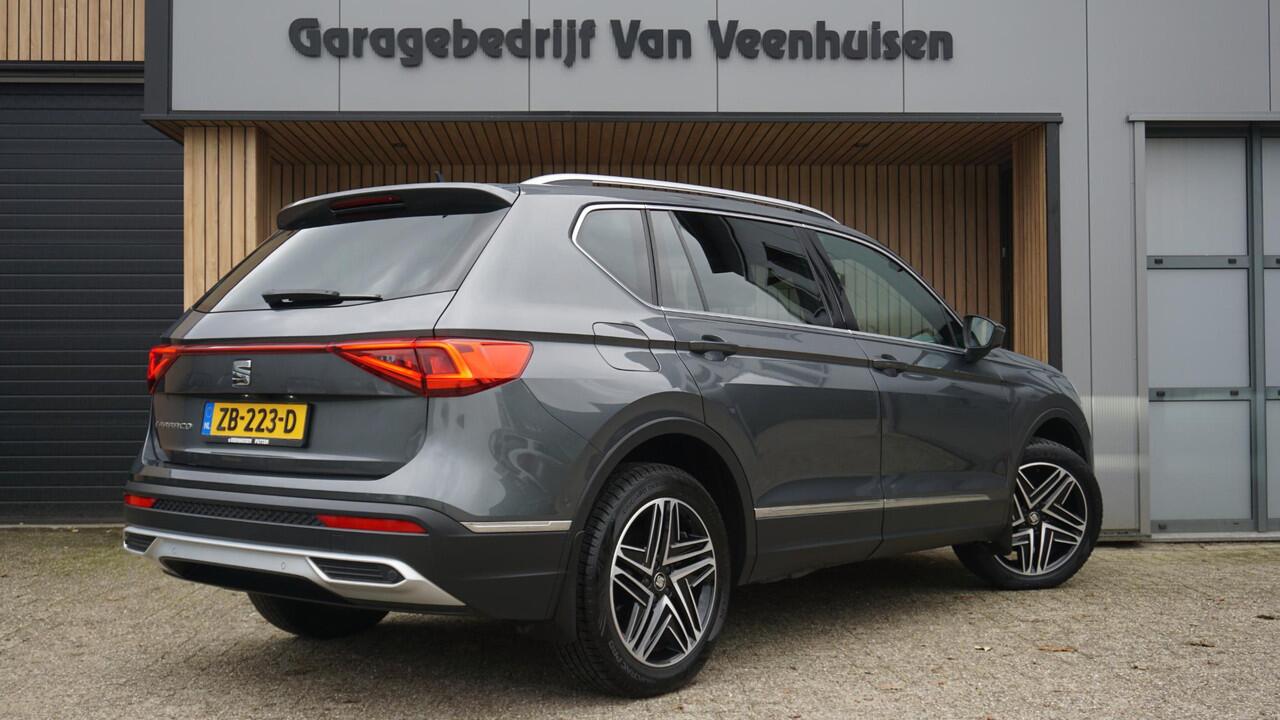 Seat Tarraco 1.5 TSI 150pk Xcellence Pano.Dak Leder 360-View Virtual Cockpit Standkachel 19inch LM Keyless *NL auto* 58888km!