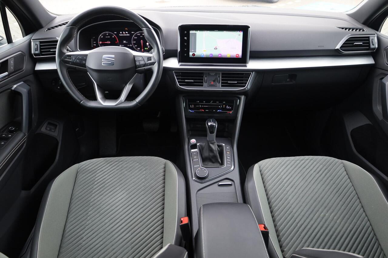 Seat Tarraco 1.4 TSI e-Hybrid PHEV Xperience Business Intense PL ¤691 p/m* 150PK / 110kW achteruitrijcamera elektrische achterklep zwarte dakhemel leder / alcantara digital cockpit navigatie privacy glas draadloos carplay ACC dealer onderhouden