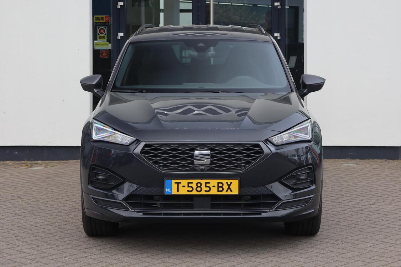 Seat Tarraco 1.5 TSI FR Business Intense 150PK / 110kW DSG, NL auto 1e eigenaar, alarm klasse III, dodehoek sensor (side assist), elektrische achterklep (easy open), keyless start & entry, navigatie, 19" 'Cosmo Grey' LMV, rondomzicht camera (360 graden), adaptieve cru