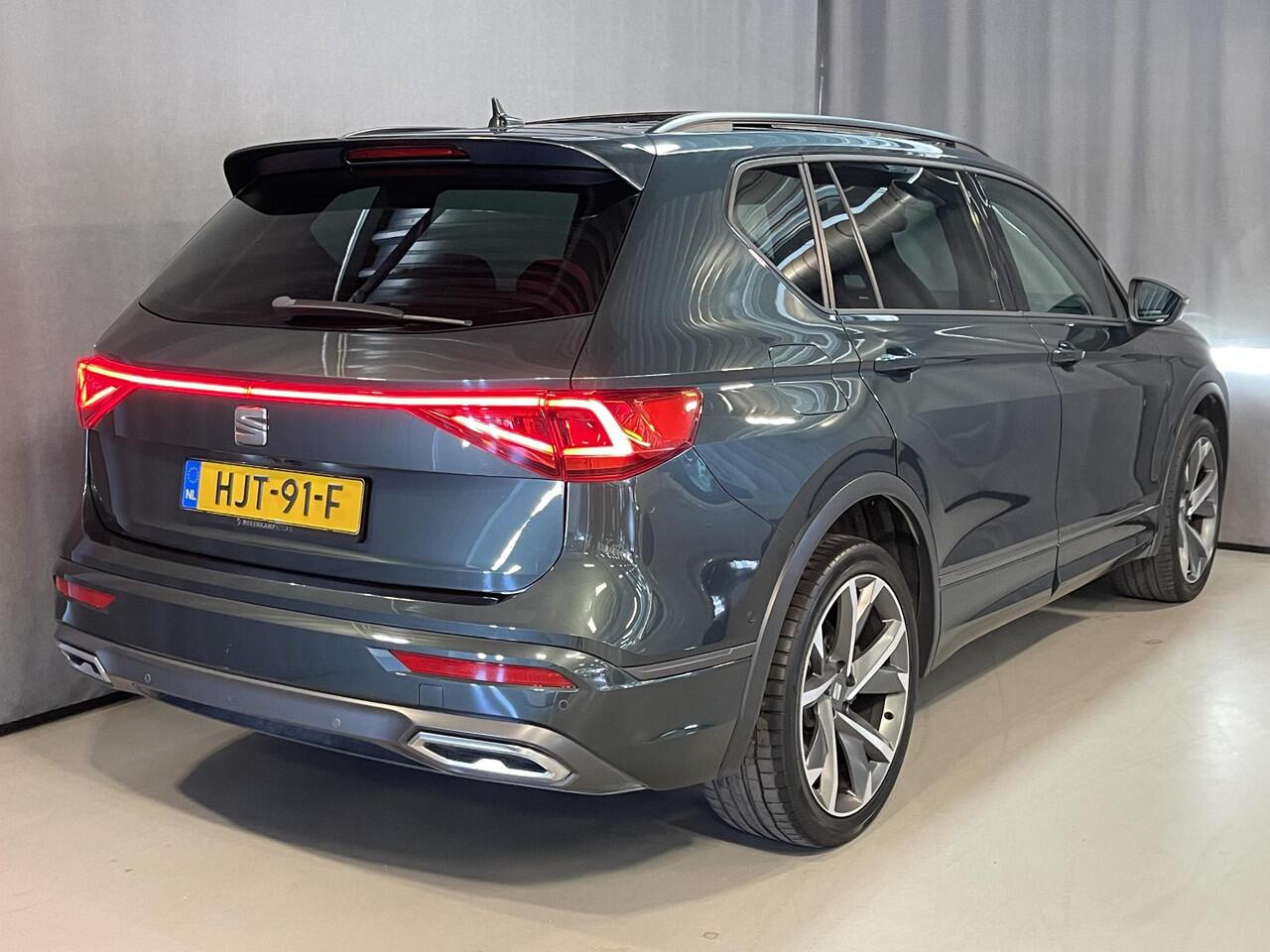 Seat Tarraco 1.4 TSI e-Hybrid PHEV FR Business Intense 20"/Panoramadak/Elektrische klep/Virtual Cockpit/360 Camera/Stuur + stoelverwarming v+a/LED/Apple Carplay & Android Auto