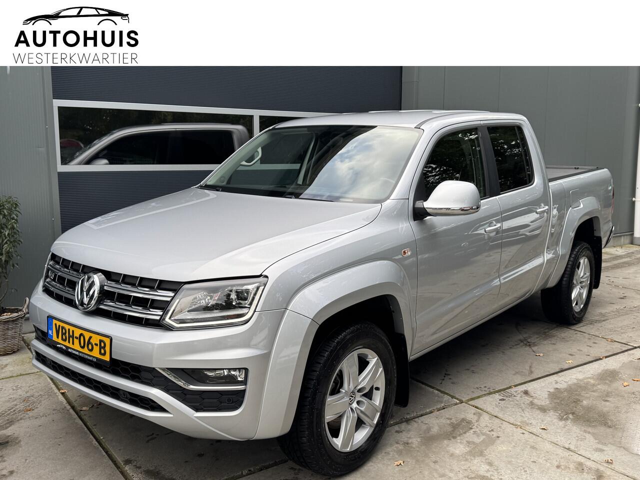 Volkswagen AMAROK 3.0 TDI V6 260pk DSG 4Motion DC Highline Lederenbekleding Navigatie Apple Carplay Laadbak inrichting Camera