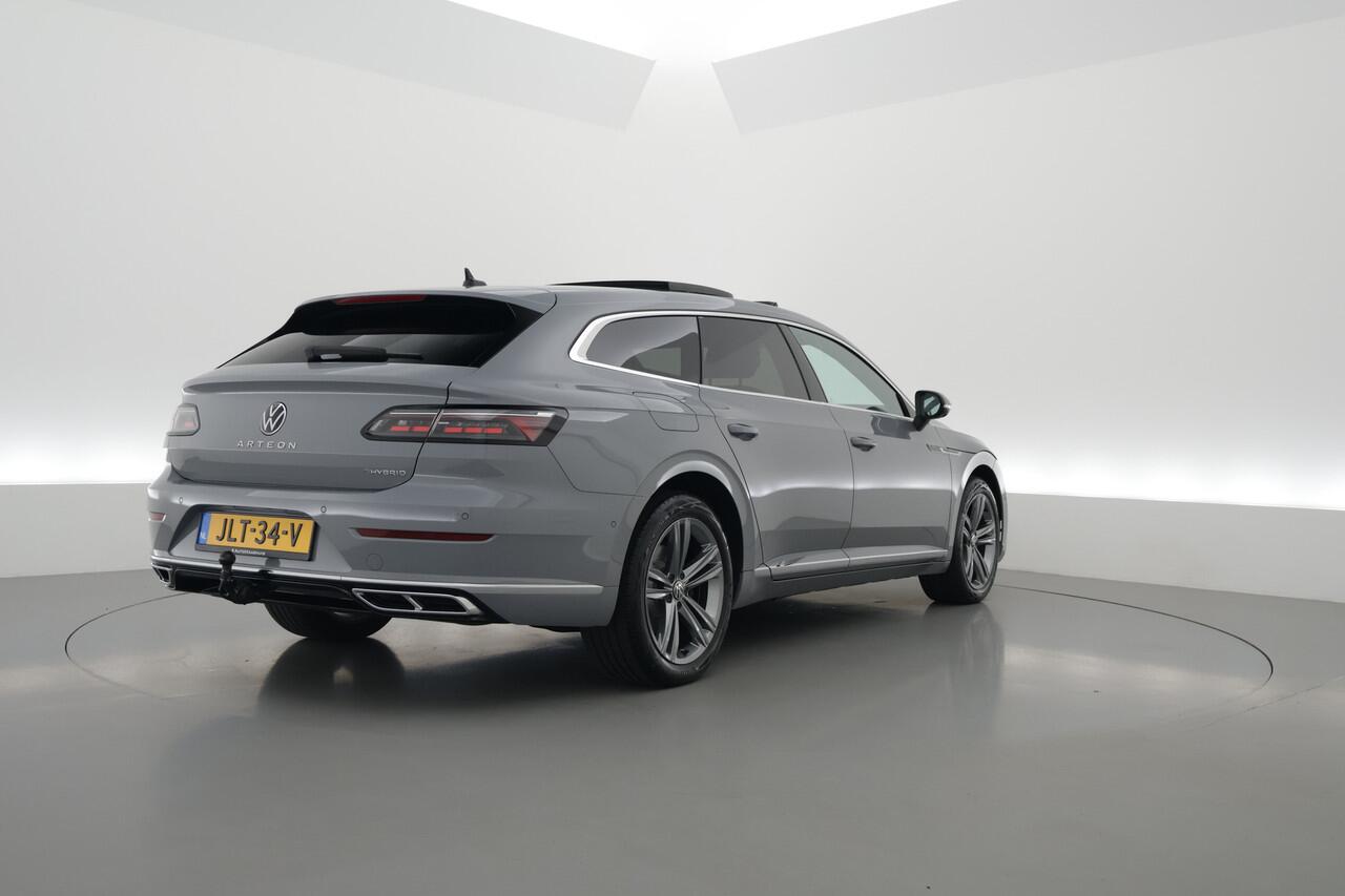 Volkswagen Arteon Shooting Brake 1.4 TSI eHybrid R-Line Business+ | Pano | HUD | 360cam | Massage | Elek. Trekhaak | Stoel- Stuurverw. | Adapt. Cruise